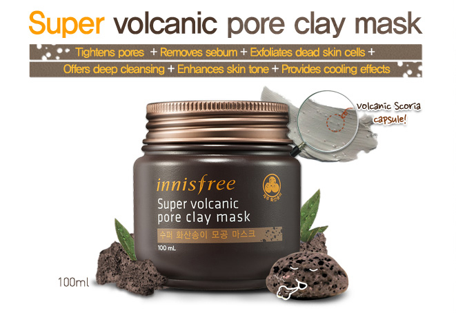 Innisfree Super Volcanic Pore Clay Mask