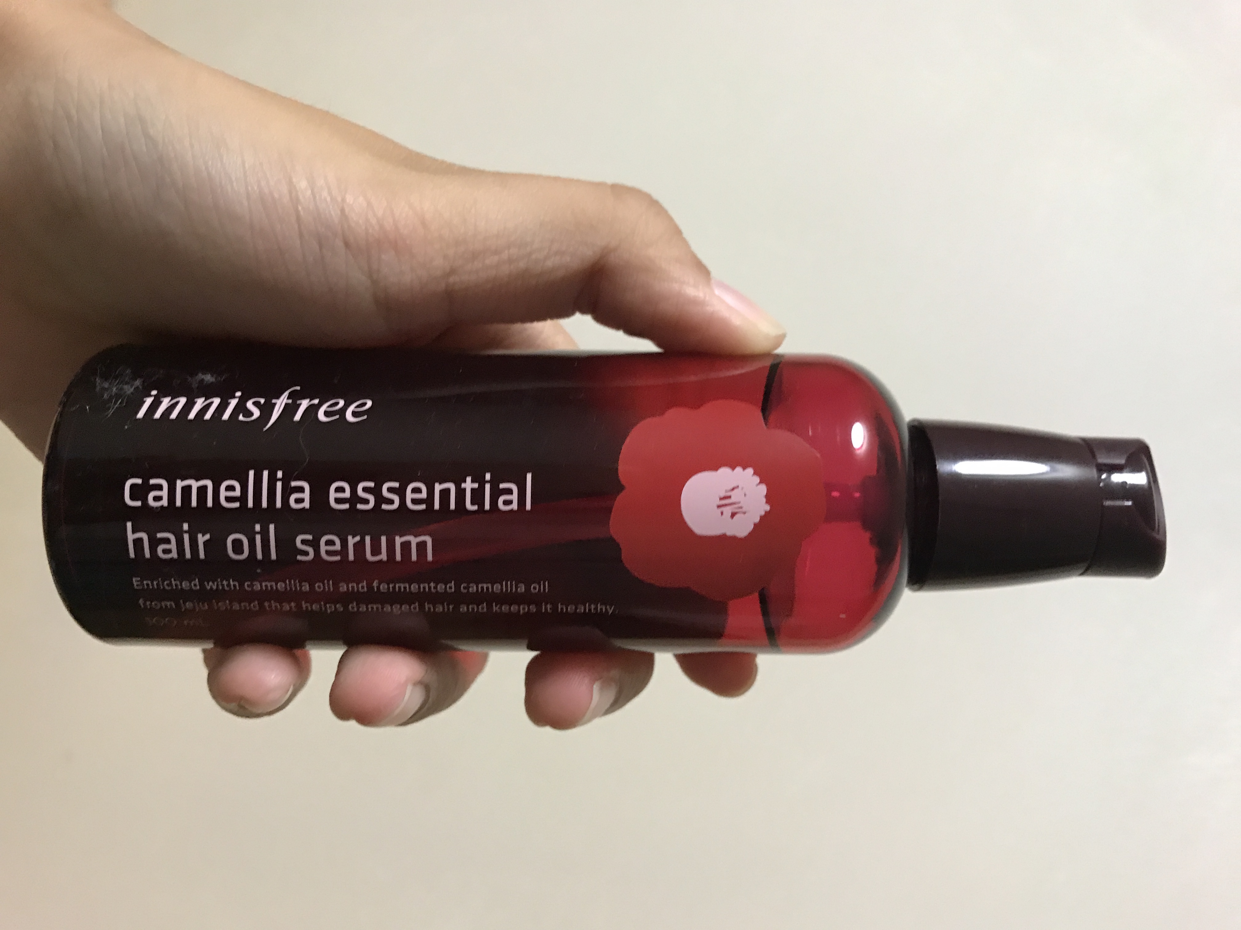 [REVIEW] Innisfree Camellia Essential Hair Oil Serum