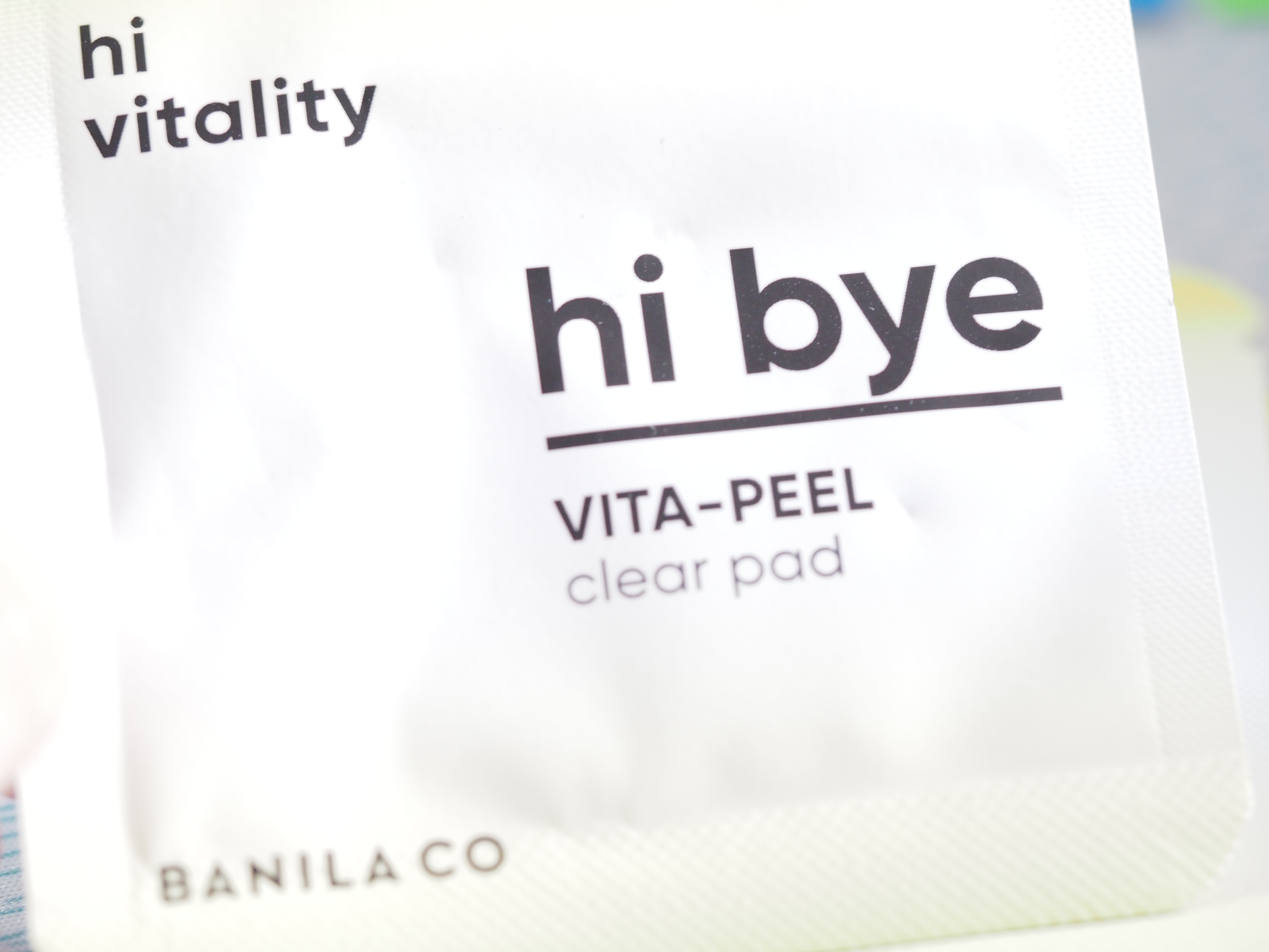 [SAMPLE] banila co Hi Bye Vita-Peel