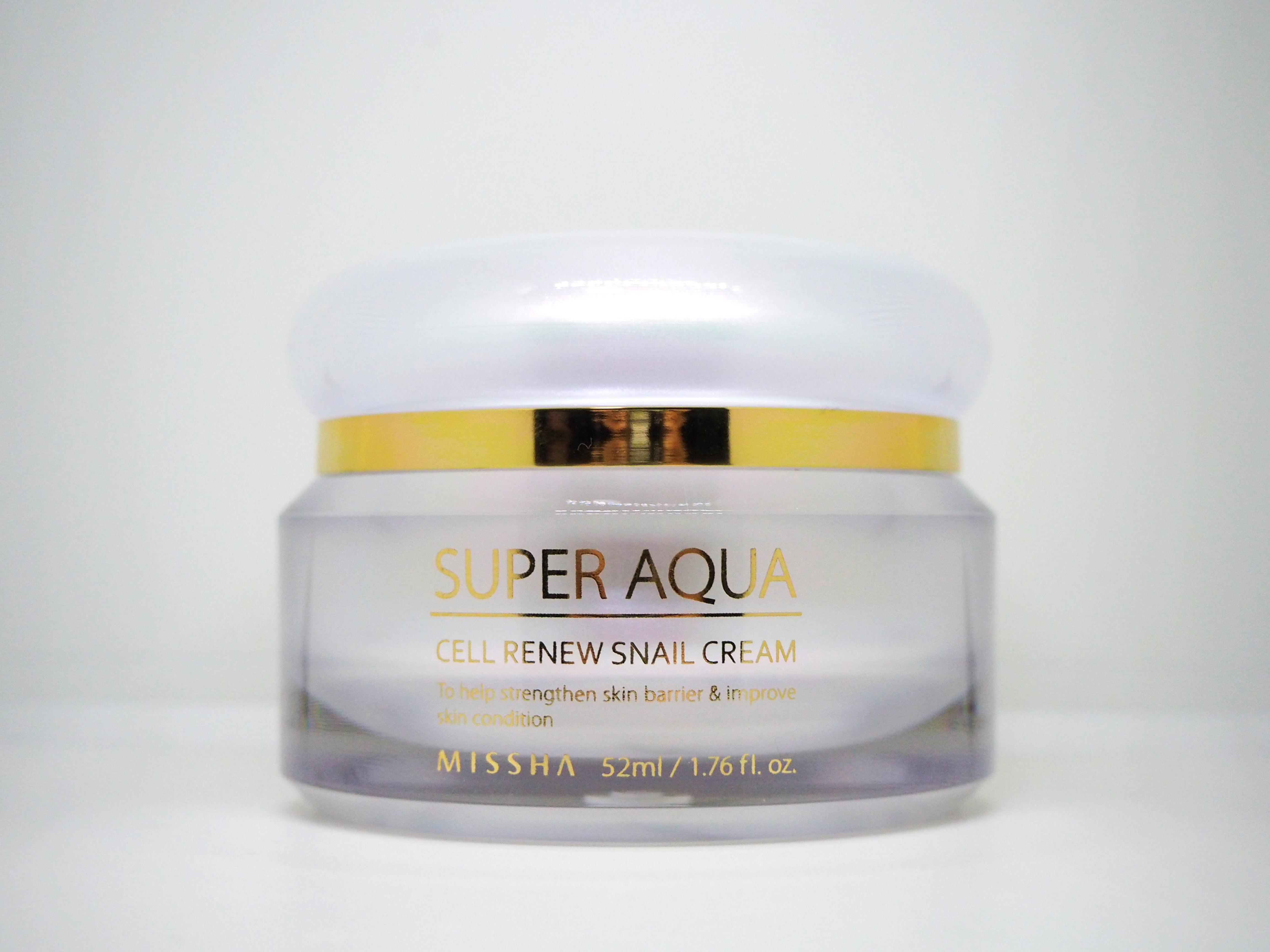[REVIEW] MISSHA Super Aqua Cell Renew Snail Cream