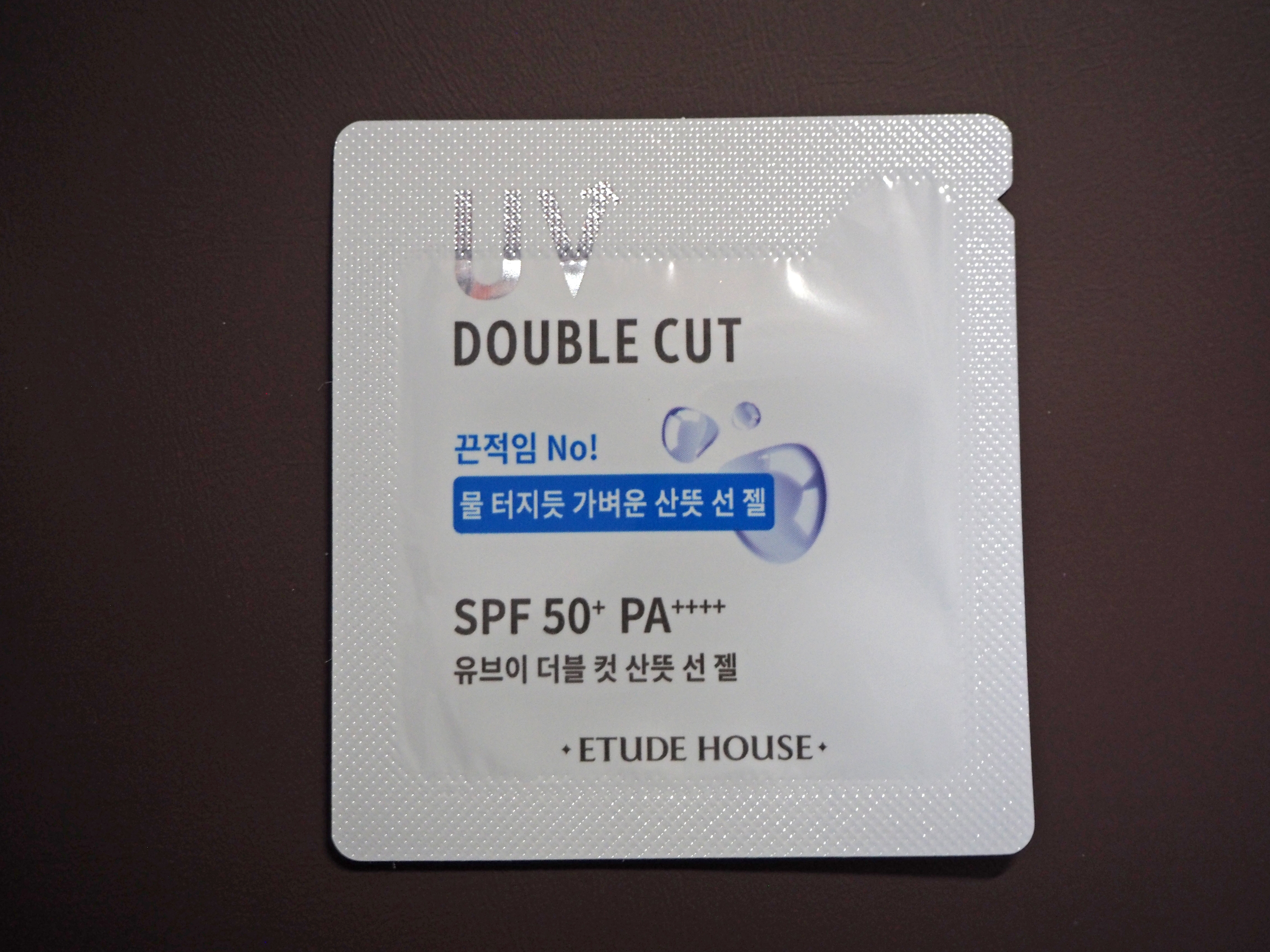 [SAMPLE] Etude House UV Double Cut Fresh Sun Gel
