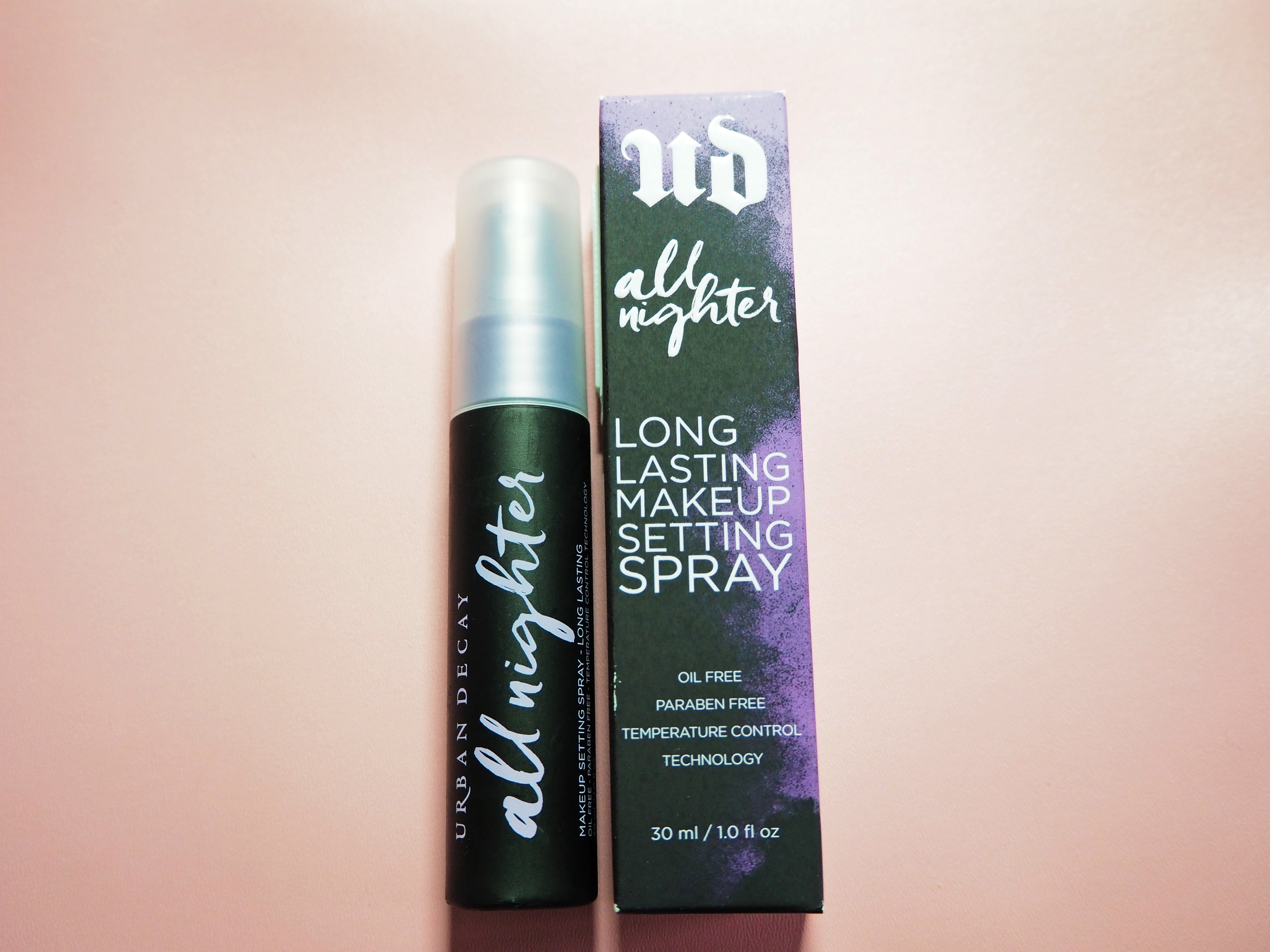 [REVIEW] Urban Decay All Nighter Long Lasting Makeup Setting Spray