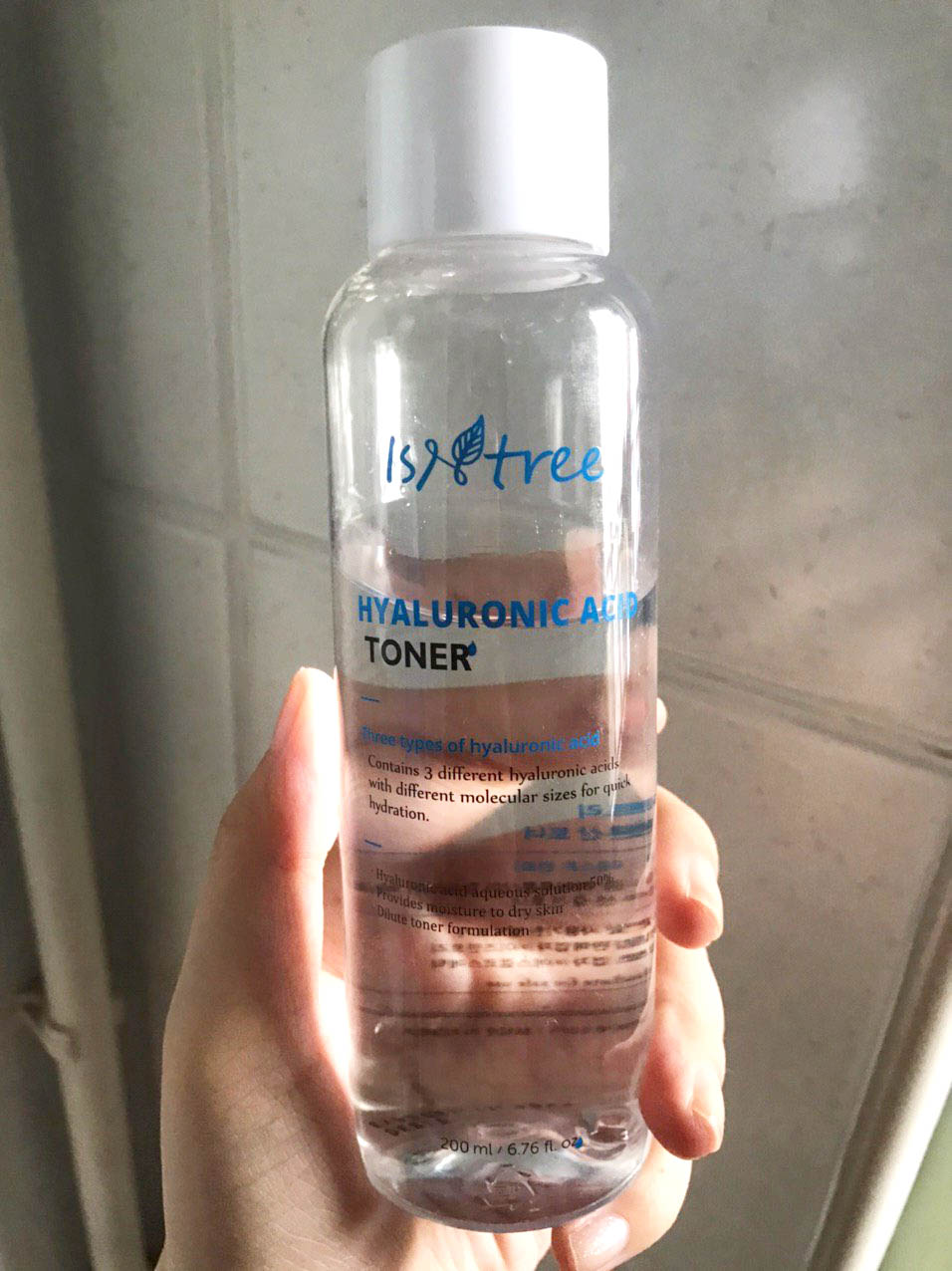 [REVIEW] Isntree Hyaluronic Acid Toner