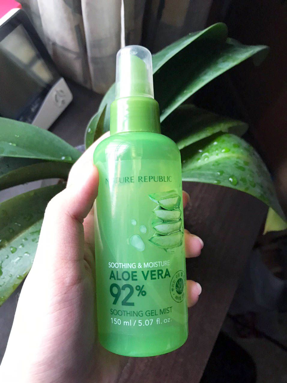 [REVIEW] Nature Republic Aloe Vera 92% Soothing Gel Mist