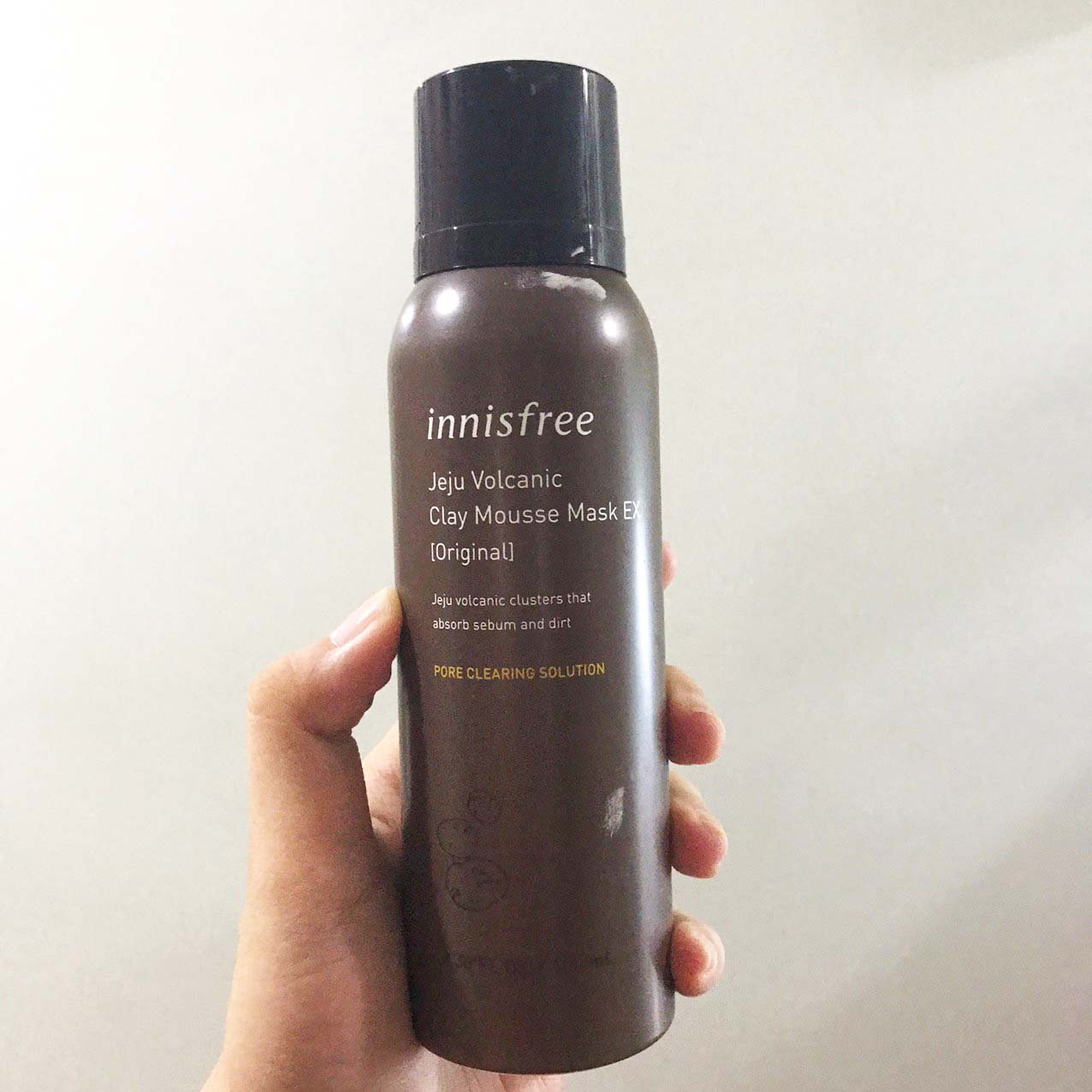 [REVIEW] Innisfree Jeju Volcanic Clay Mousse Mask EX