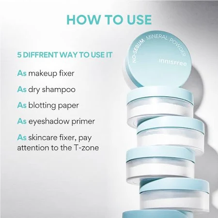Innisfree no sebum mineral powder Review