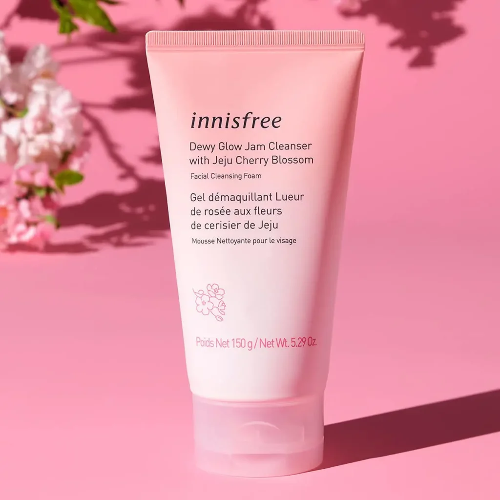 Innisfree Cherry Blossom Glow Jam Cleanser