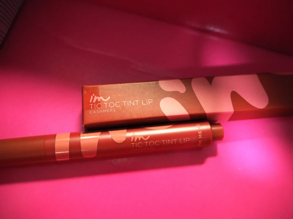 MEMEBOX I'M MEME I'M Tic Toc Tint Lip Cashmere review