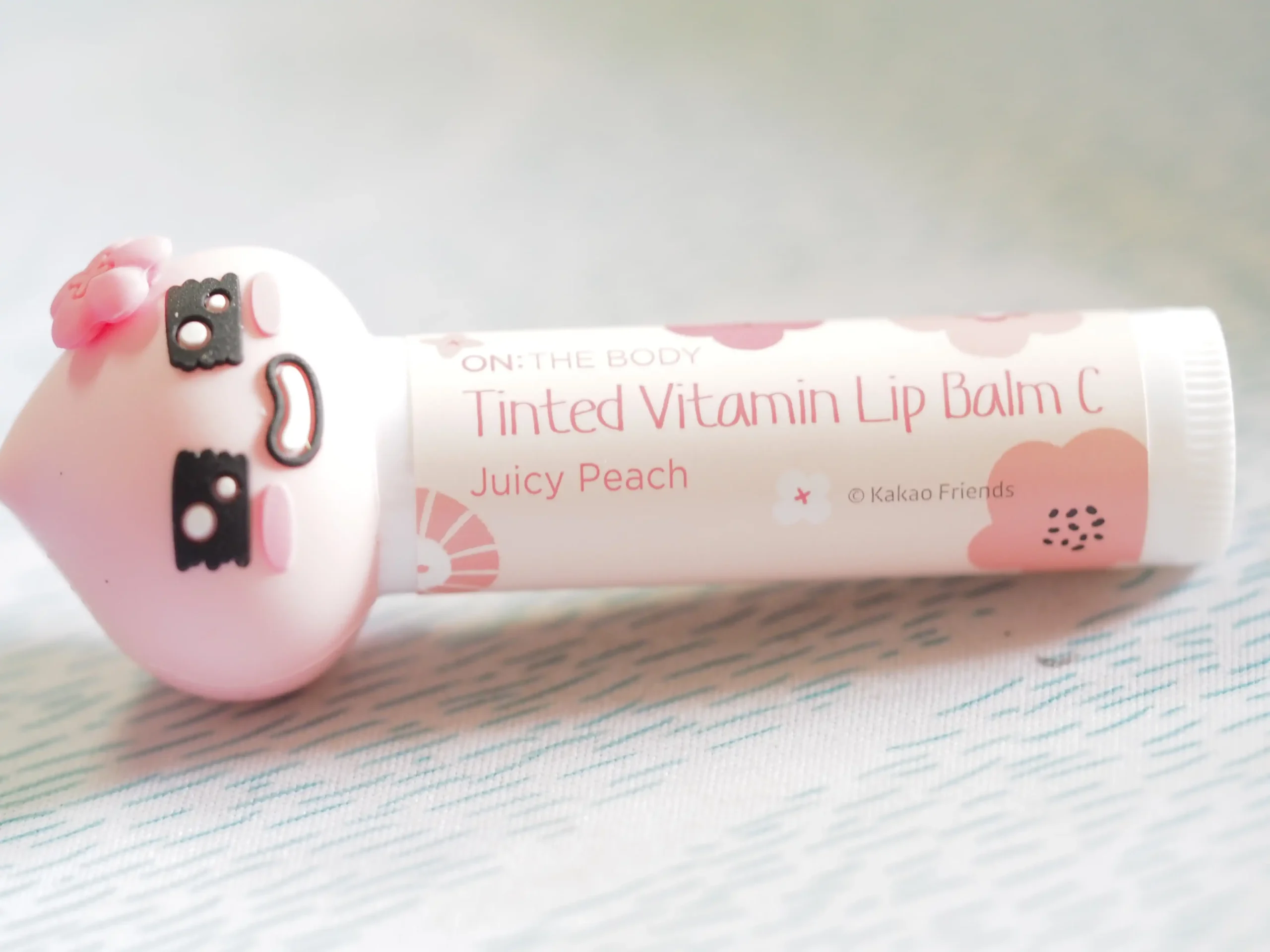 [REVIEW] Kakao Friends x ONTHEBODY Apeach Vitamin C Lip Balm