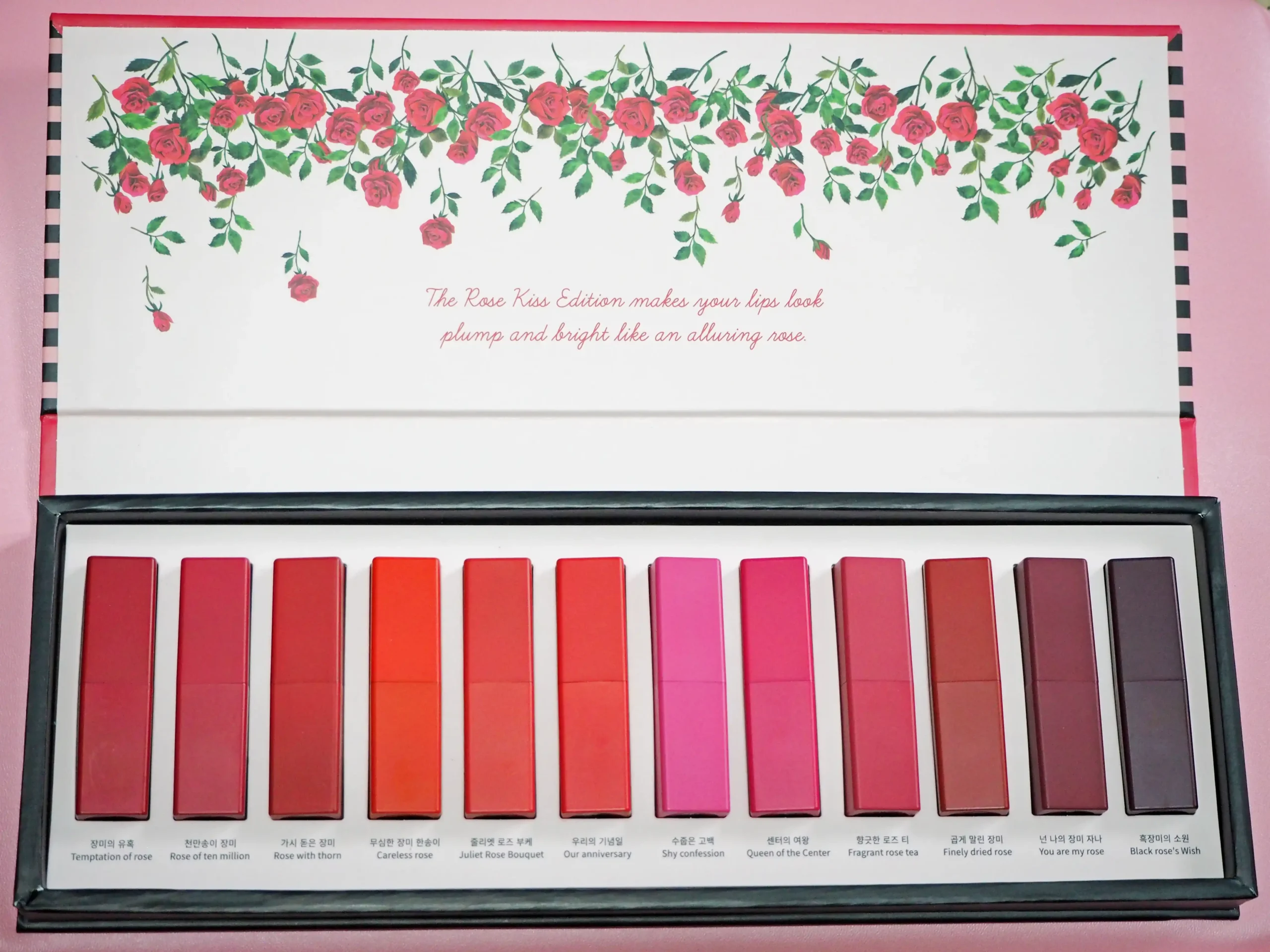 [REVIEW] Etude Dear My Blooming Lips-Talk Rose Kiss Edition