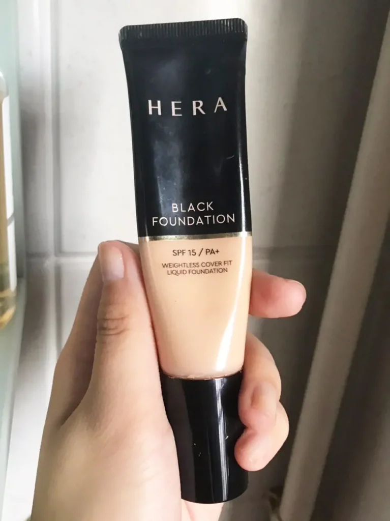 HERA black foundation review