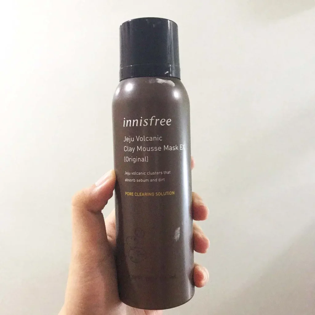 Innisfree Jeju Volcanic Clay Mousse Mask EX review