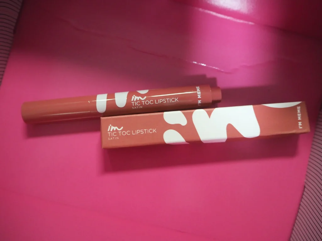 Memebox I’m Meme Tic Toc Lipstick Satin review