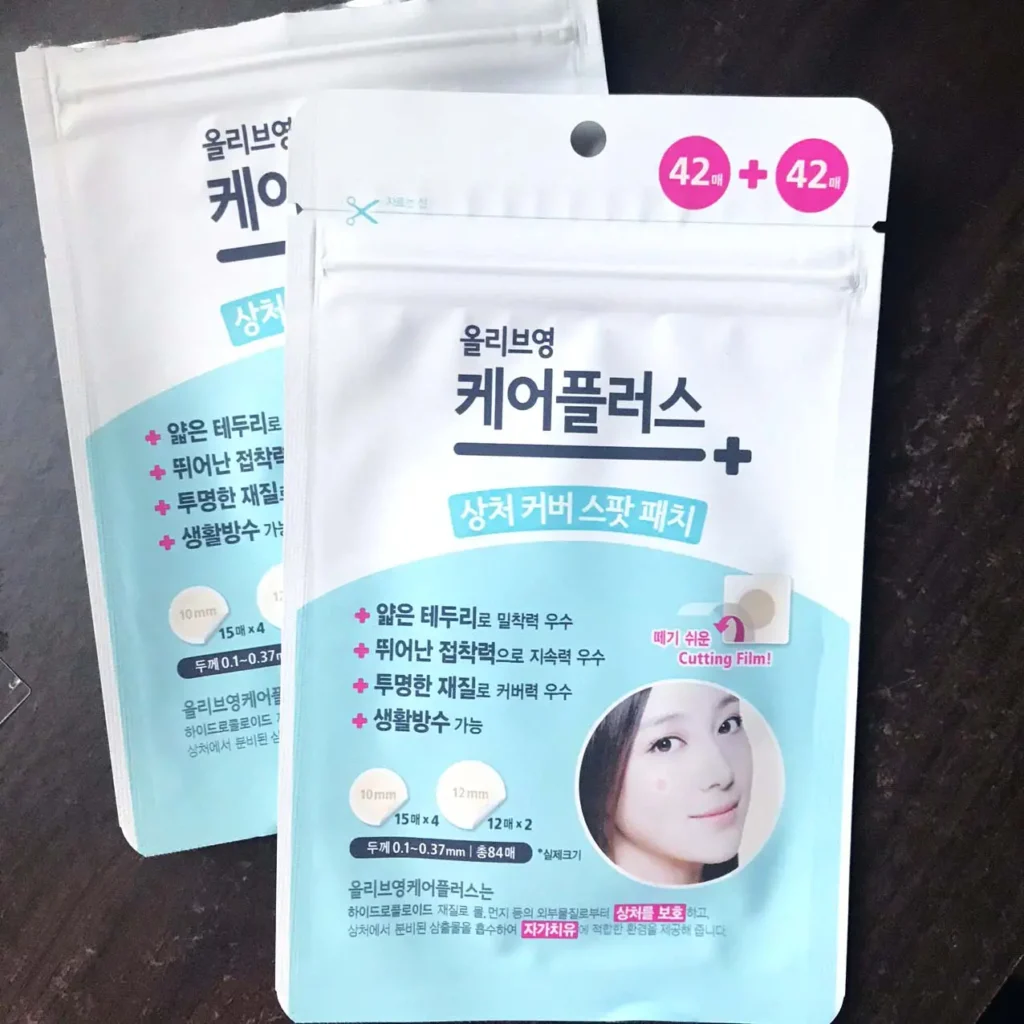 Olive Young Care Plus Scar Cover Spot Patch review