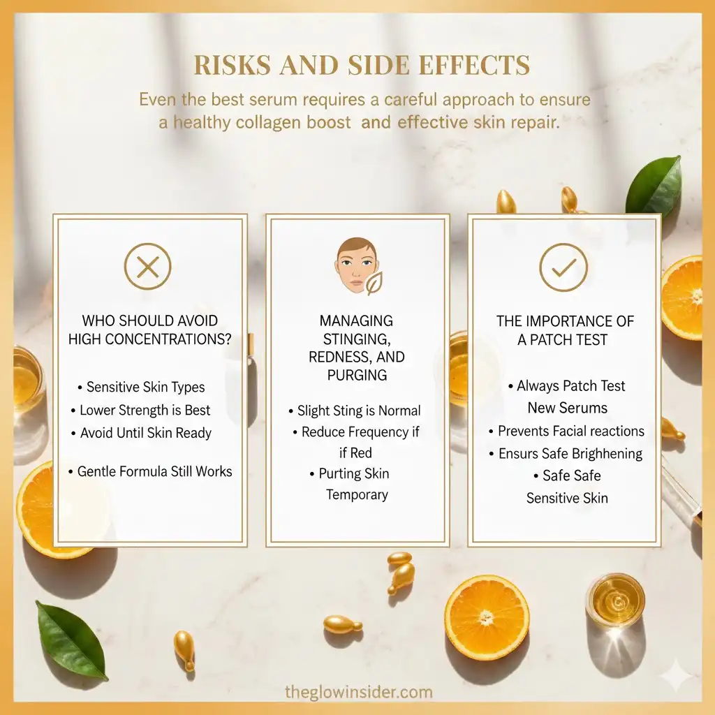 Risks and Side Effects of vitamin c serum
