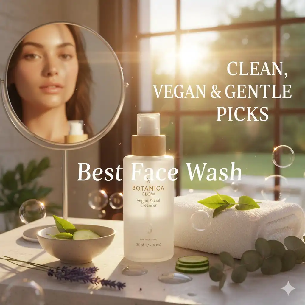 Best Face Wash for Glowing Skin  Clean, Vegan & Gentle Picks