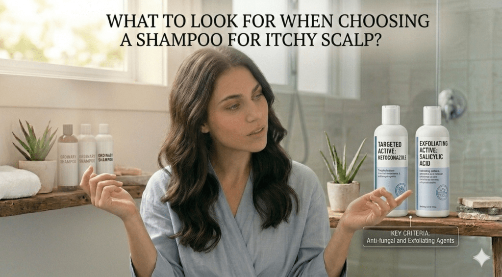 Medicated Shampoo for Itchy Scalp